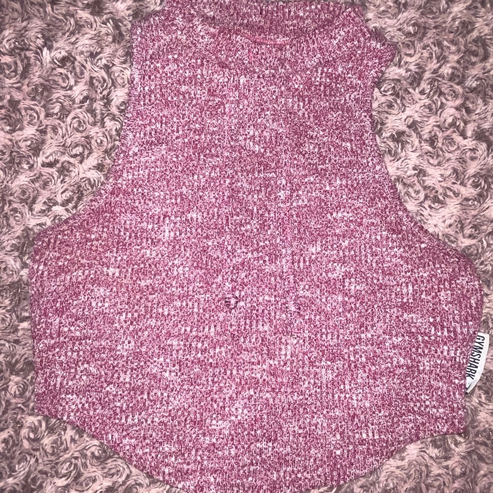 HIGH NECK CROP / sleeveless